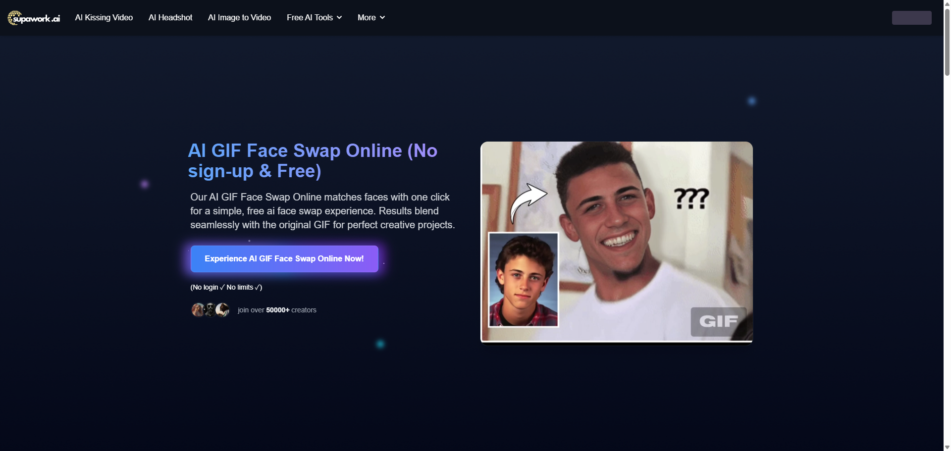 free gif face swap