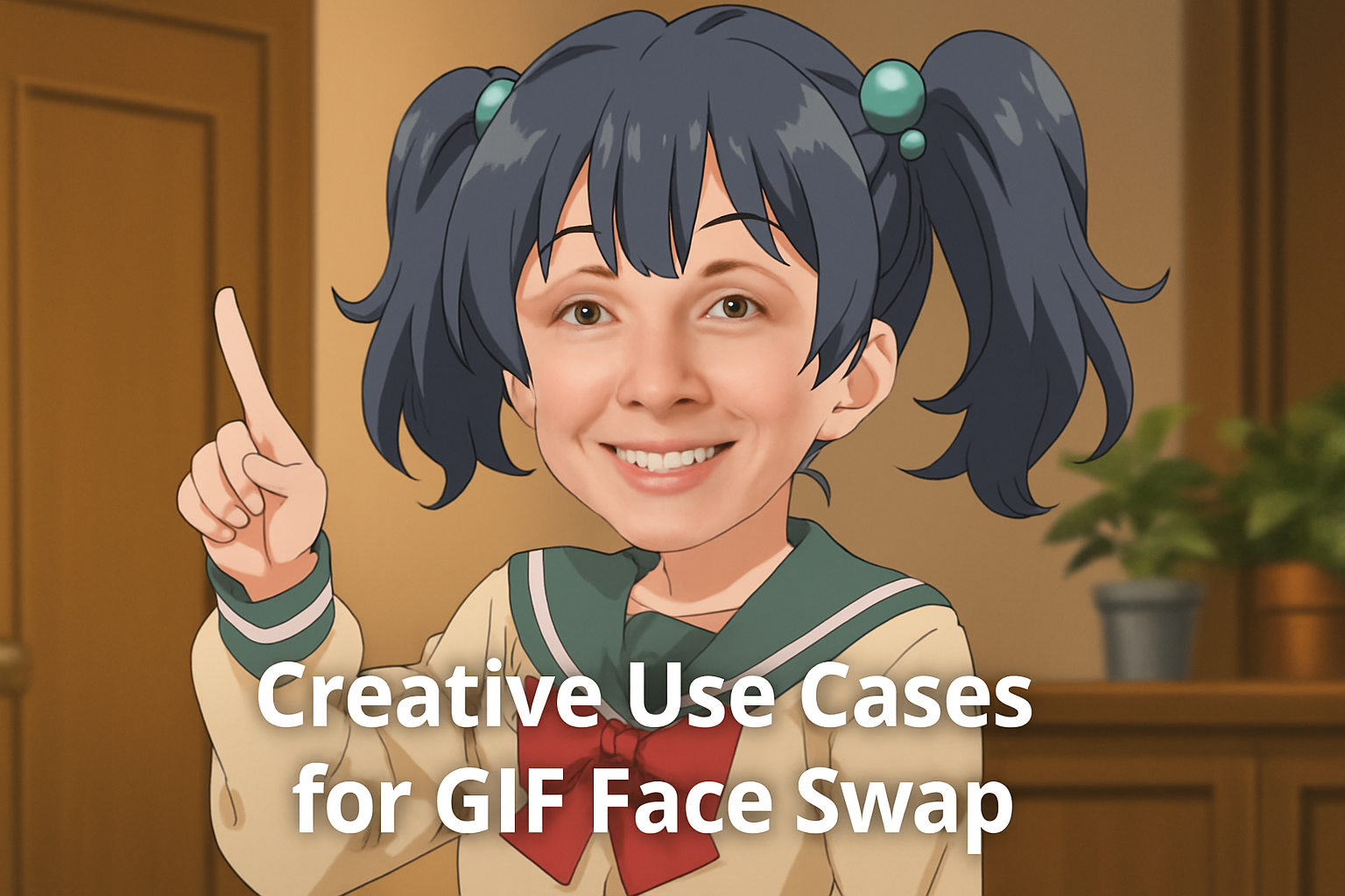 anime gif face swap
